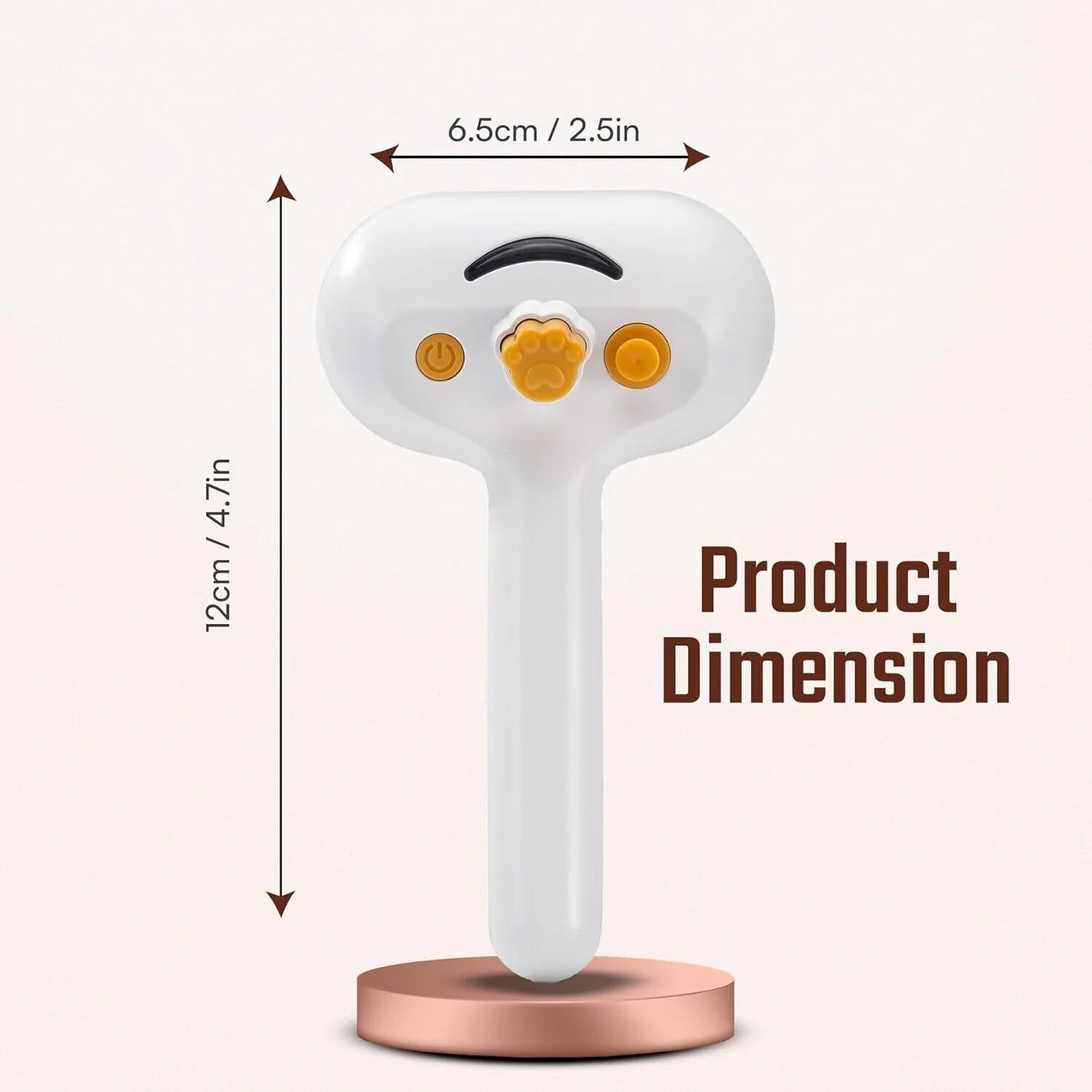 BuddyTail Hub™ Steam Groom Brush