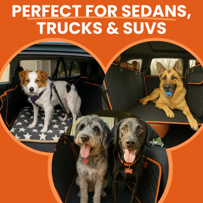 BuddyTail Hub™ Dog Car Seat Extender & Protector – Hard Base