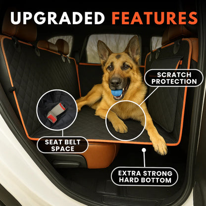 BuddyTail Hub™ Dog Car Seat Extender & Protector – Hard Base