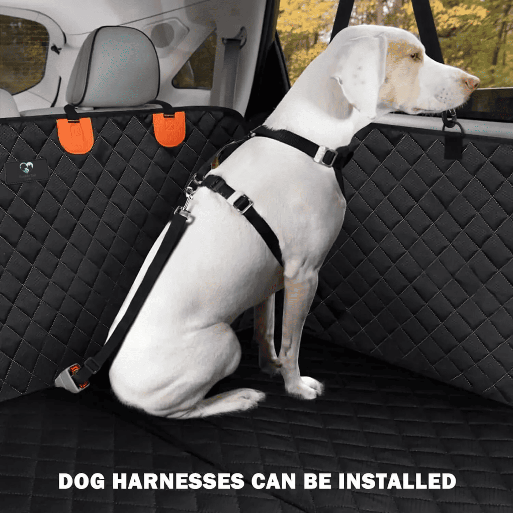 BuddyTail Hub™ Dog Car Seat Extender & Protector – Hard Base
