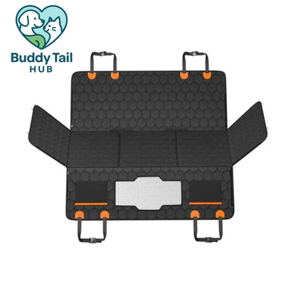 BuddyTail Hub™ Dog Car Seat Extender & Protector – Hard Base