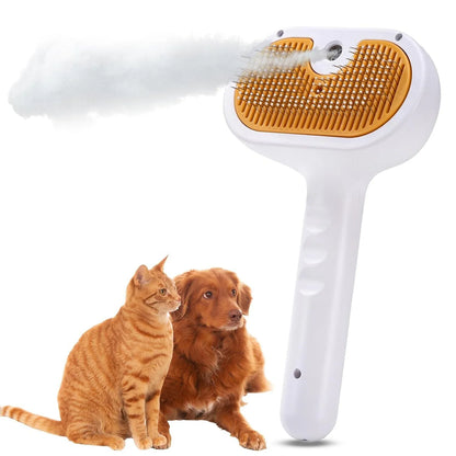 BuddyTail Hub™ Steam Groom Brush